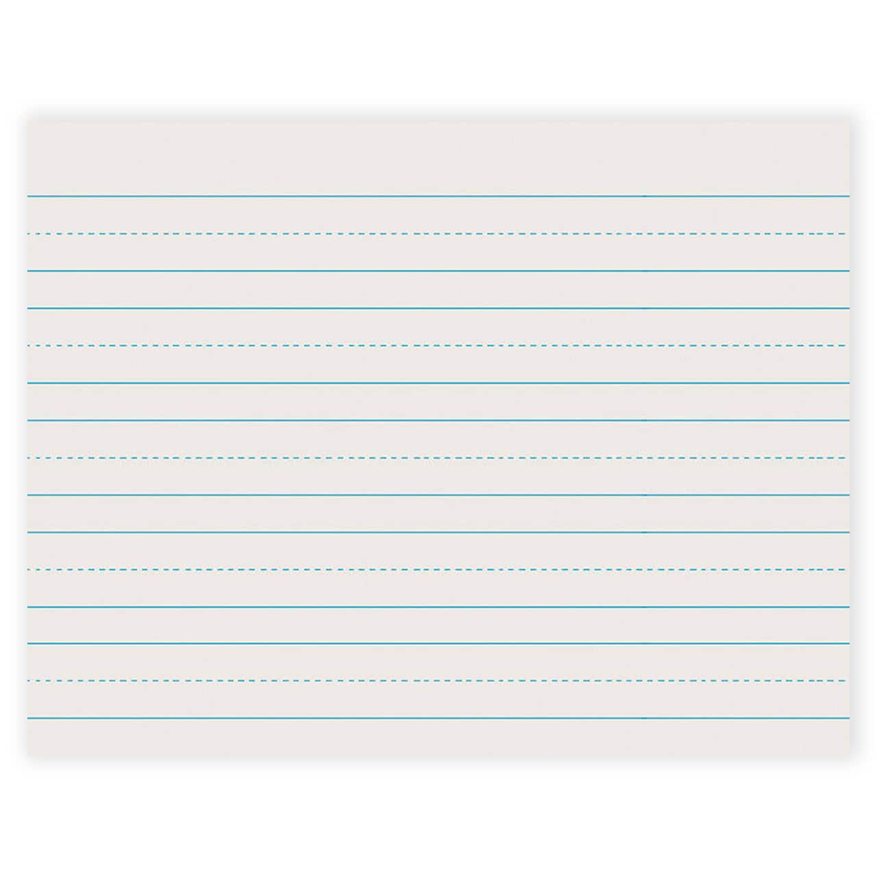 Pacon® Skip-A-Line 1" Ruled White Newsprint Paper, 5 Pack Bundle